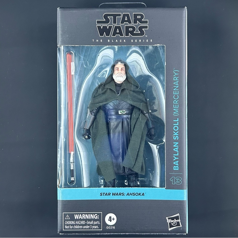 Hasbro Star Wars Ahsoka Black Series Baylan Skoll (Mercenary) #13 Action Figure